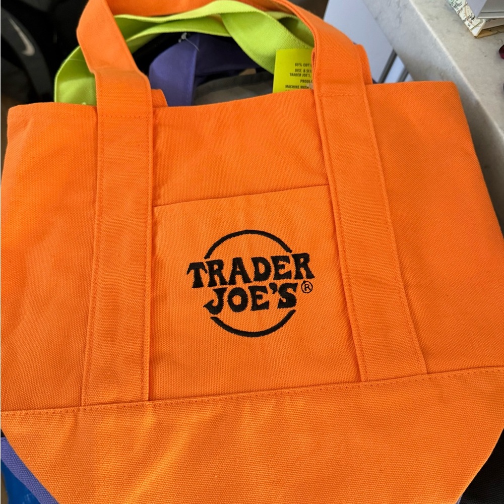 Trader Joe's Orange Mini Bag